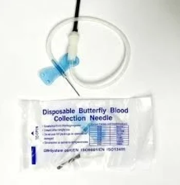 إبرة فراشة لسحب الدم مقاس 23G (Butterfly 23G)