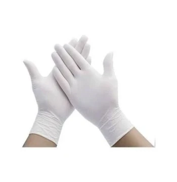 قفازات فحص لاتكس بودرة مقاس L (Latex Gloves L)