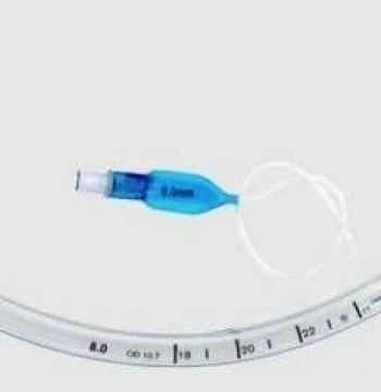 أنبوب رغامي جراحي مع كاف 8.0 (Endotracheal Tube Cuffed 8.0)
