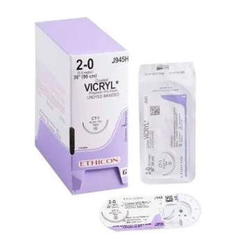خيط جراحي ممتص Vicryl 2/0 (Vicryl Suture 2/0)