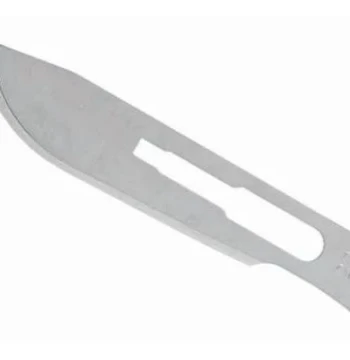 مشرط جراحي معقم مقاس 22 (Surgical Blades No. 22)