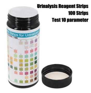شرائط فحص البول السريع 10 بارامتر (Urinalysis Strips)