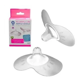 حلمة سيليكون لجمع لبن الأم معقمة (Nipple Shield)