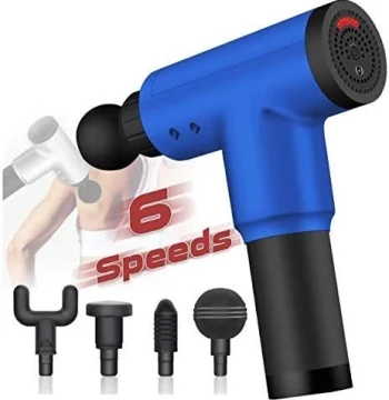 جهاز تدليك ومساج العضلات العميق المحمول (Massage Gun)