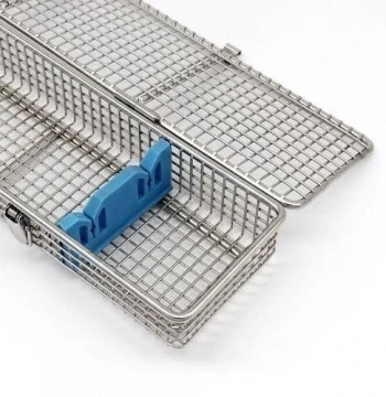 صينية شبكية للتعقيم/Wire Mesh Sterilization Tray[480x250x50 mm]