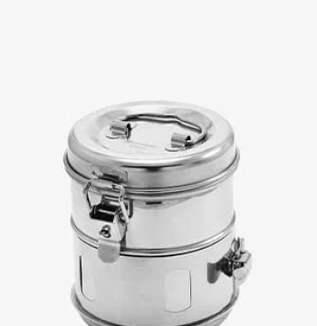 طبلة تعقيم شاش/Schimmelbusch Dressing Drum[29x19 cm]